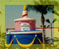 advertising cake blimp